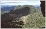 hnlich wie am Albula bei Bergn windet sich die Strecke zwischen Paranagua und Curitiba ber die Sierra Verde.