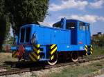 Rebuilded V10B diesel locomotive in SOFIA-MEL Ltd.