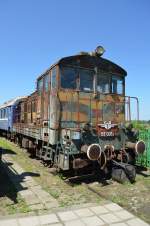 Bulgarien: BDZ 51 001.6 im Eisenbahnmuseum in Russe (Русе) 08.05.2015