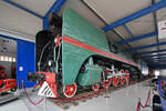 Eine von 252 in den Jahren von 1950 bis 1956 in der Sowjetunion gebauten Breitspur-Dampflokomotiven des Typs P36 hat einen festen Platz in der Sammlung des Oldtimermuseums in Prora gefunden.