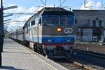 TEP70-0236 (GO Rail) mit D 34AJ, Moskau Oktiabrskaia - Tallinn, in Tallinn.