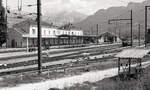 Historisches Bild vom Bahnhof La Roche-sur-Foron am 02.08.1976.