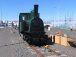 You can find this locomotive (Minr) in the harbour of the capital Reykjavik.