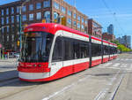 Toronto Streetcar Line 510 Spadina zur gleichnamigen Station, 19.09.2019.