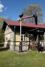 Ein kleines, aber feines Museum zur Geschichte der lettischen Eisenbahnen befindet sich in unmittelbarer Nachbarschaft zum Bf Jelgava.