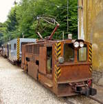 - Minieresbunn.lu - Der Zug der Grubenbahn  Minieresbunn  steht in Rodange-Doihl fr die Fahrt durch den 1,4 km langen Bergwerkstollen bereit.