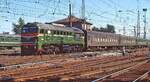 Am 09.06.1990 trifft die M62-1679 mit einem Personenzug im Moskauer Bahnhof von Leningrad (heute St.