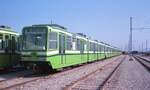 Stadtbahn Tunis__Zwischen 1984 und 1997 lieferte die DUEWAG 136 8-achsige Dopppelgelenk-Triebzüge vom Typ Hannover nach Tunis.