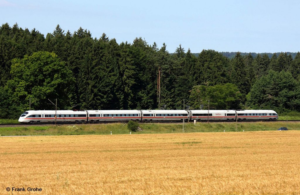 DB ICE T Tz 1501 " Eisenach " als ICE 1698 Passau Berlin