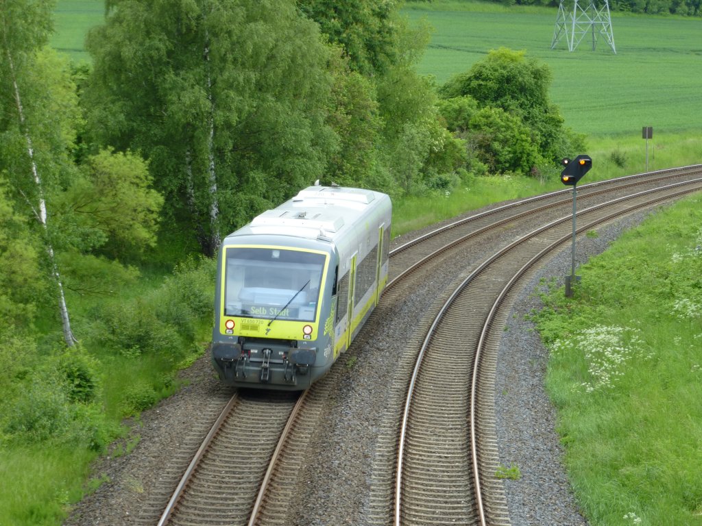 Der Vt Von Agilis F Hrt Hier Am Juni Zwischen Oberkotzau Und