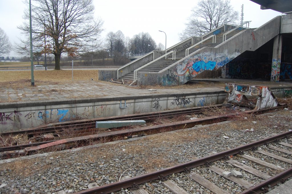 Ehemaliger SBahnhof Olympiastadion (Oberwiesenfeld) am 3