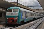 Hier R3127 von Firenze S.M.N. nach Livorno Centrale, dieser Zug stand am 21.7.2011 in Firenze S.M.N. 