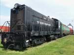 Rangierlok S-12 der Baldwin Locomotive Works #1200 im Railroad Museum Strasburg, PA (02.06.09) 