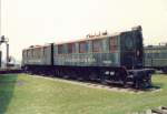 Pennsylvania Railroad DD1 #3936 steht am 3/11/1989 im Railroad Museum of Pennsylvania.
