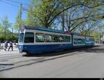 VBZ - Be 4/8  2101 unterwegs auf der Linie 15 in Zürich am 27.04.2024