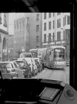 Fahren auf Sicht    unbekannter S-Wagen  Frankfurt/Main, Börneplatz/Stoltzestraße  05.05.2024