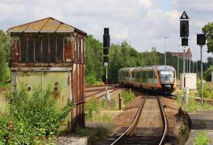 Trilex 642 311 ausfahrend Görlitz | Juli 2022