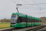 Be 6/8 Flexity 5031, auf der Linie 14, fhrt am 10.03.2025 zur Haltestelle Rothausstrasse.