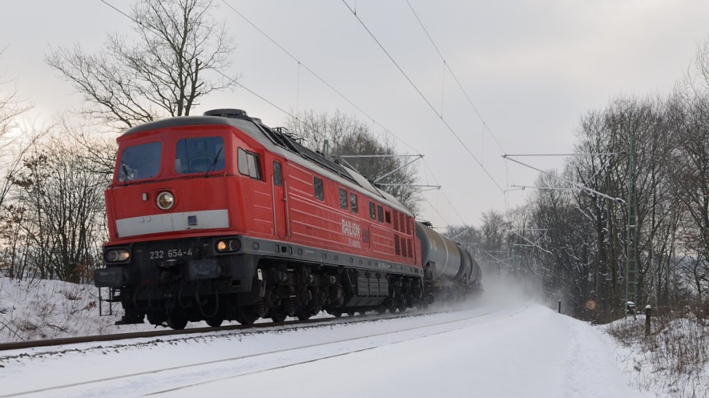 10.02.2012 BR 232 nahe Reichenbach/Vogtl.