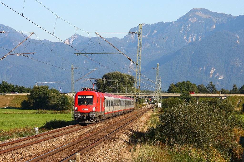 1016 022 mit EC bei Bernau - 09/09/2012