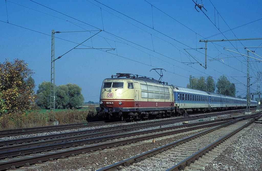   103 114  bei Bruchsal  05.10.97