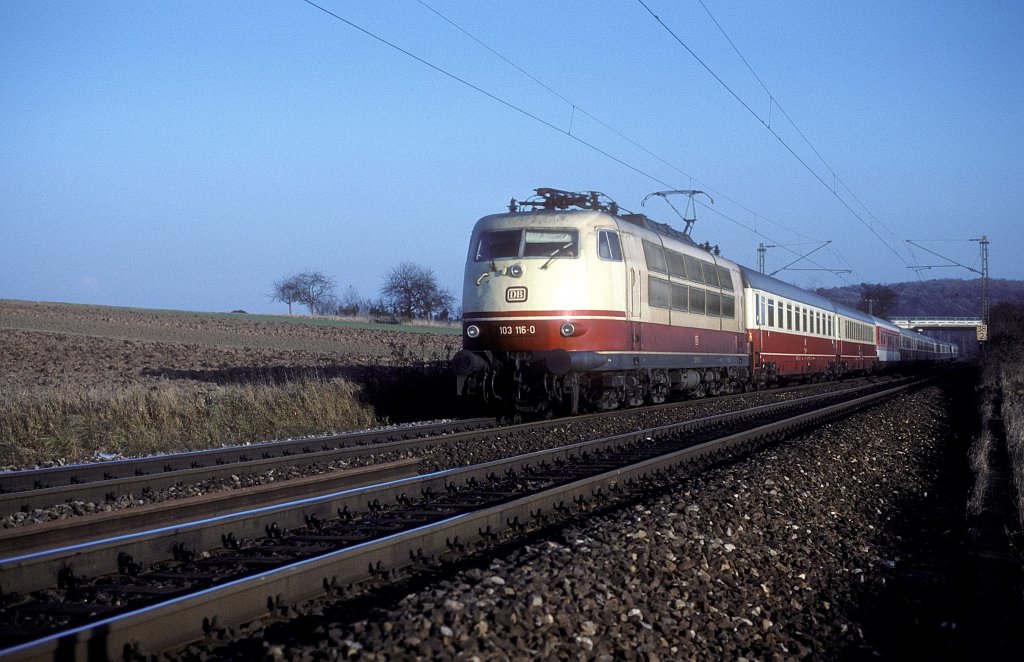  103 116  bei Ensingen  10.12.89