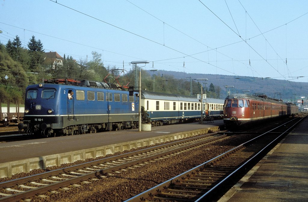   110 102 + 456 102  Neckarelz  20.04.85