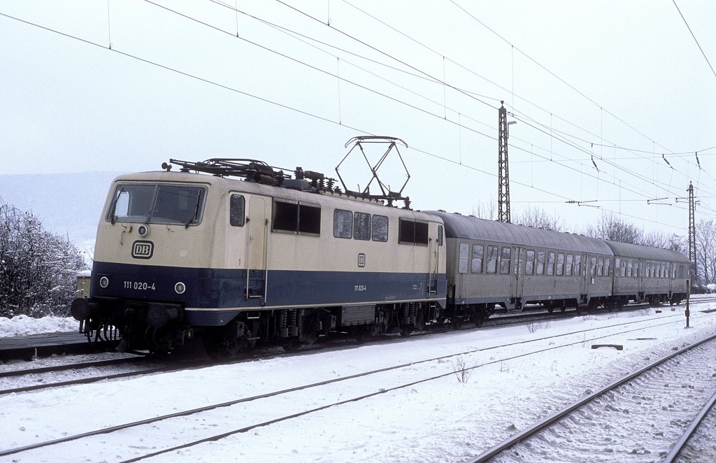  111 020  Geislingen - West  15.12.90