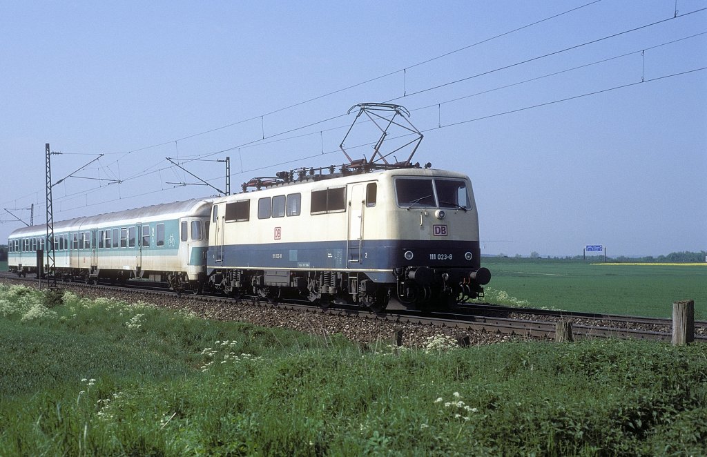  111 023  bei Ulm  17.05.97