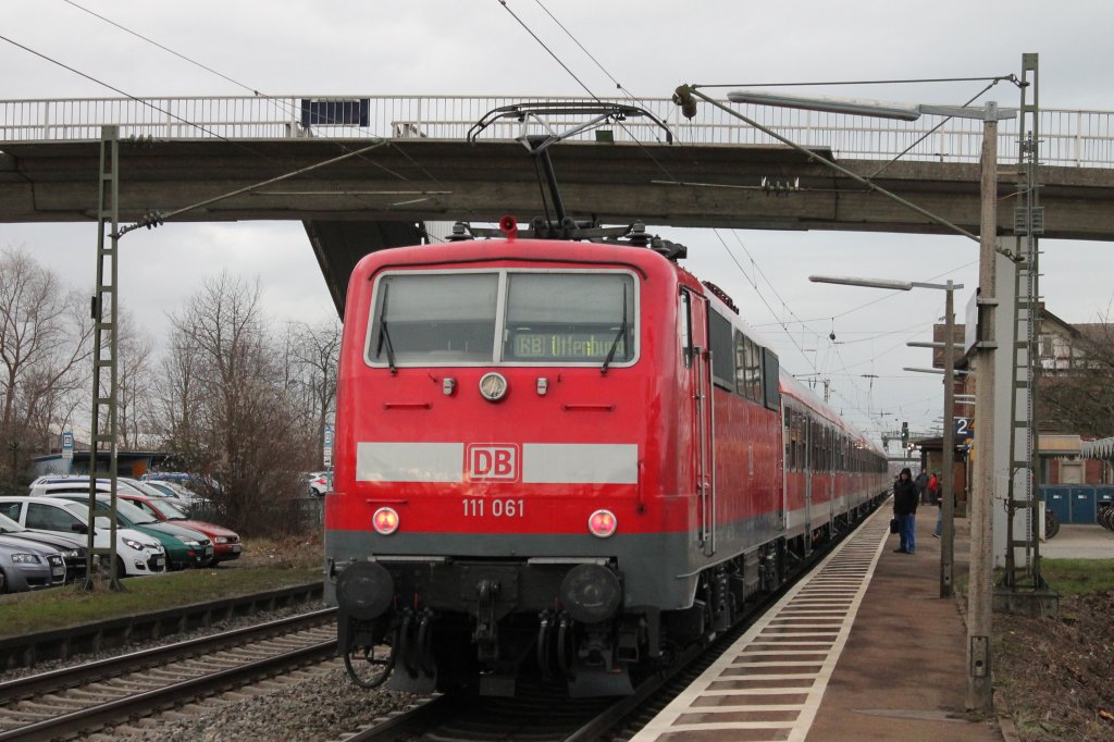 111 061 in Orschweier 28.01.2013