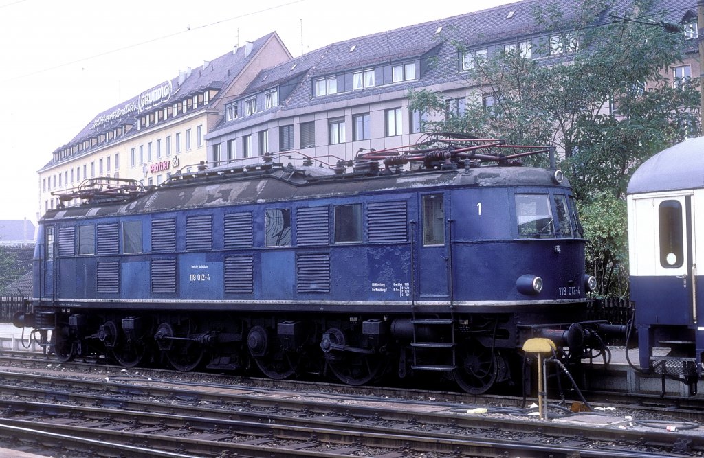  118 012  Nrnberg  30.10.83