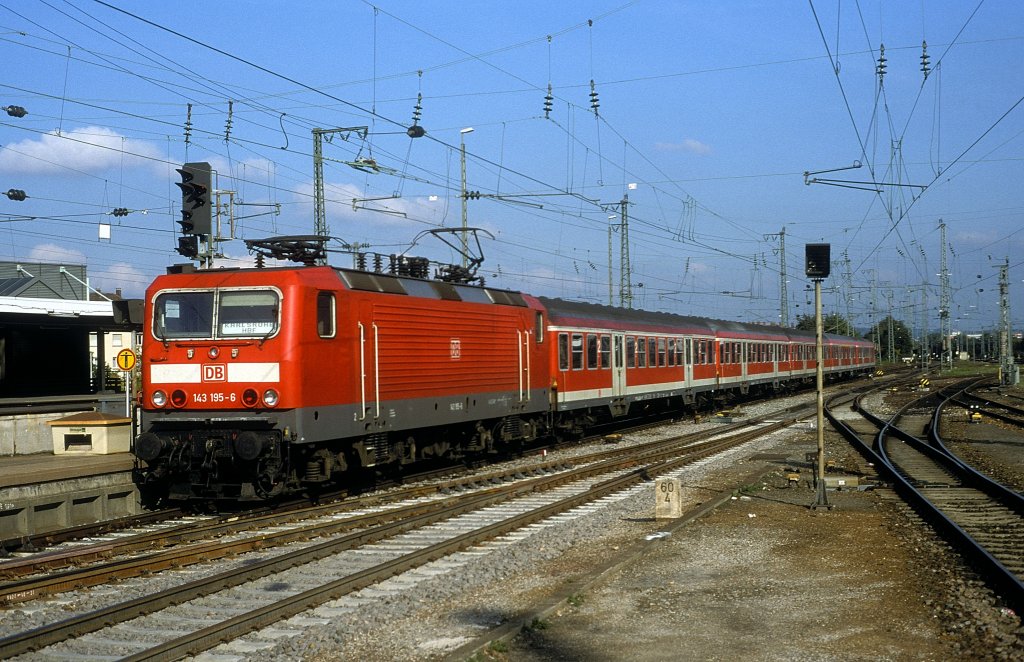  143 195  Karlsruhe Hbf  08.09.02