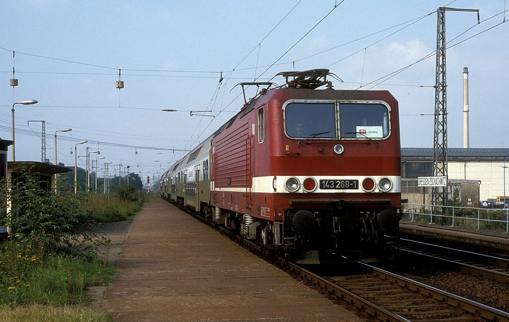   143 268  Dresden - Zschachwitz  02.10.92