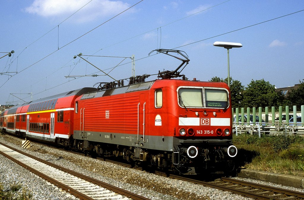  143 315  Stg. - Zuffenhausen  23.09.05