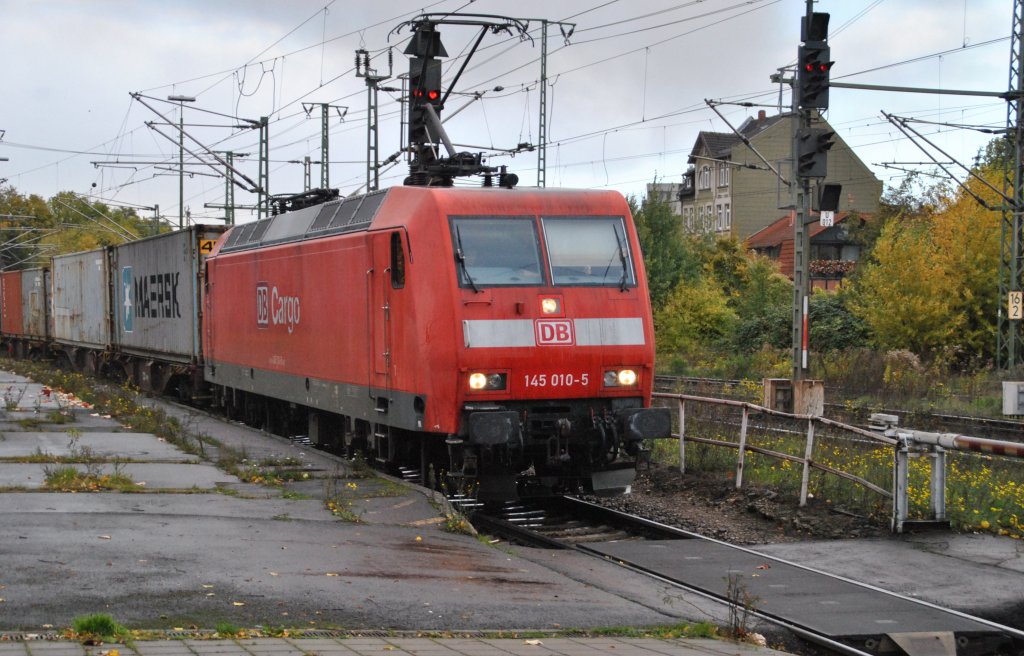 145 010-5, in Lehrte, am 17.10.2010.