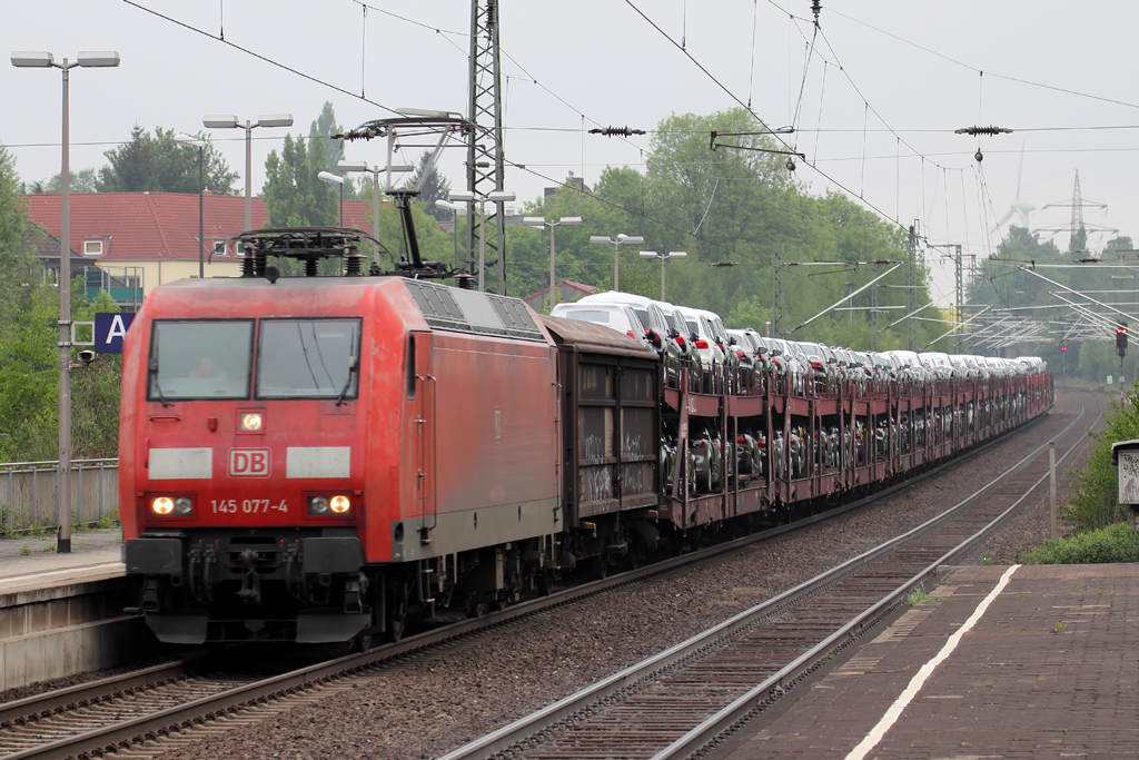 145 077-4 in Recklinghausen 17.5.2013