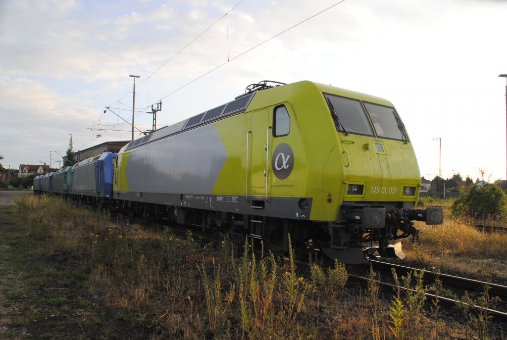 145 CL-031, im Ex-BW Lehrte am 03.08.2010.