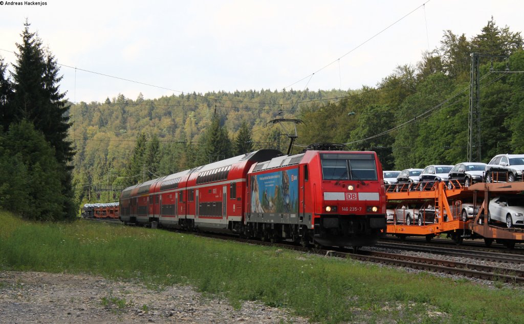 146 235-7  Europapark Rust  mit dem IRE 5325 (Karlsruhe Hbf-Kreuzlingen) in Hattingen 12.8.12