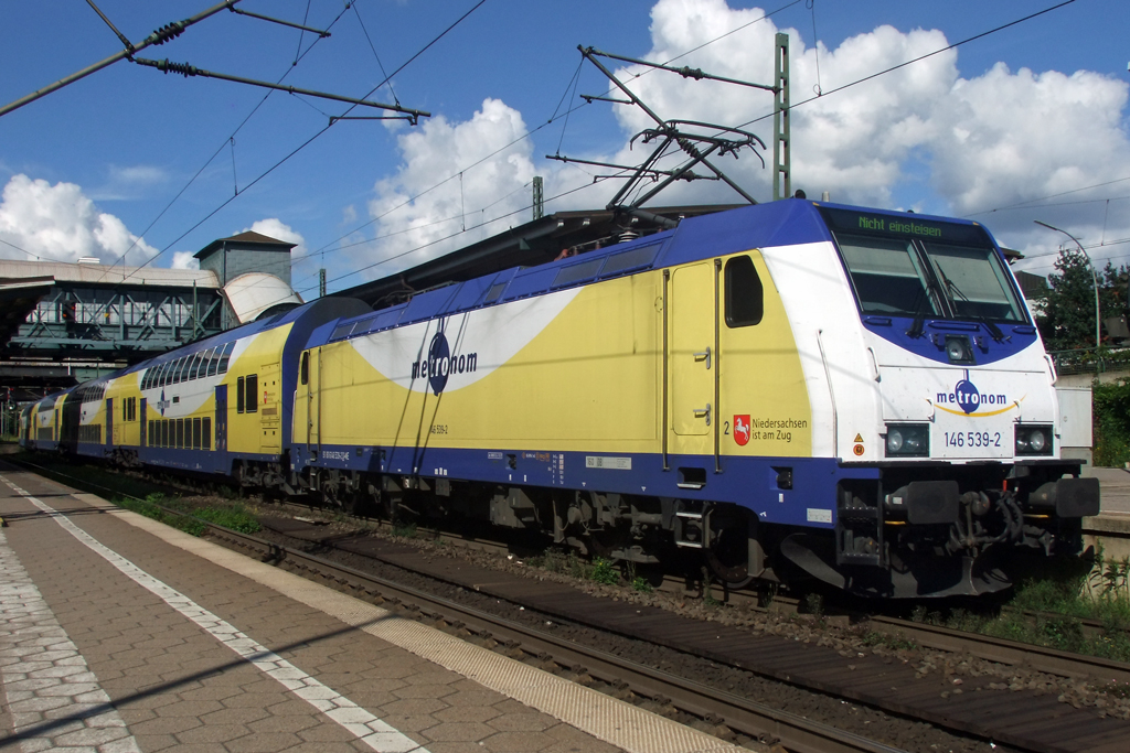 146 539-2 in Hamburg-Harburg 4.9.2010