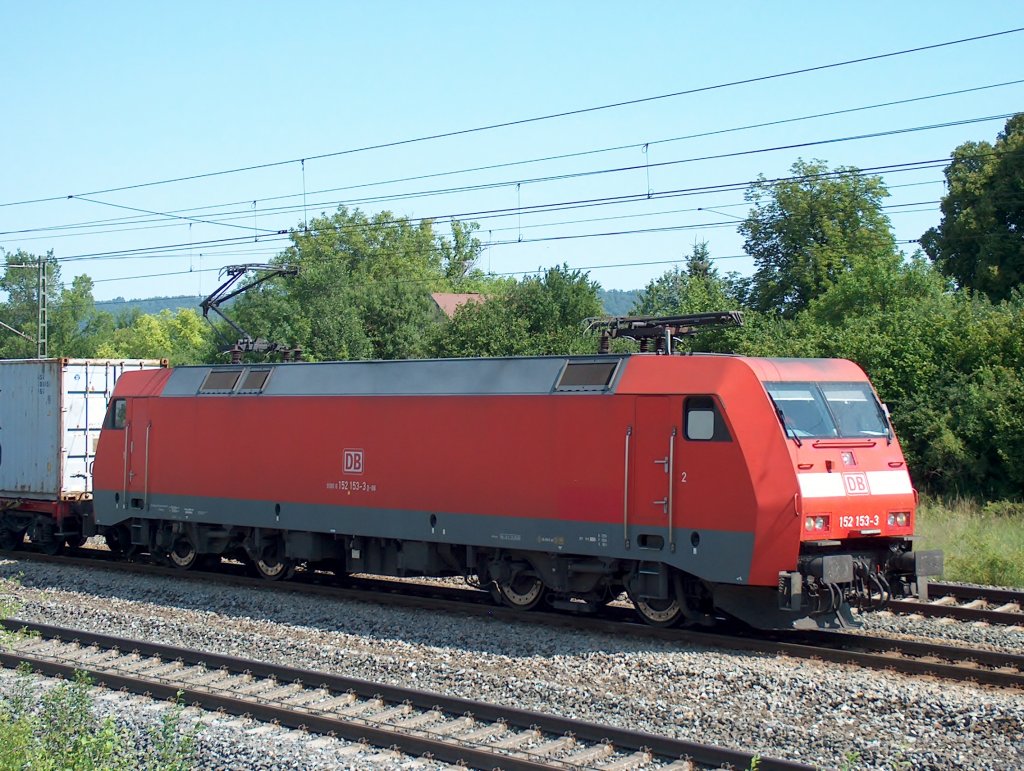 152 153-3 mit einen Gz in Markt Einersheim am 29.06.2011