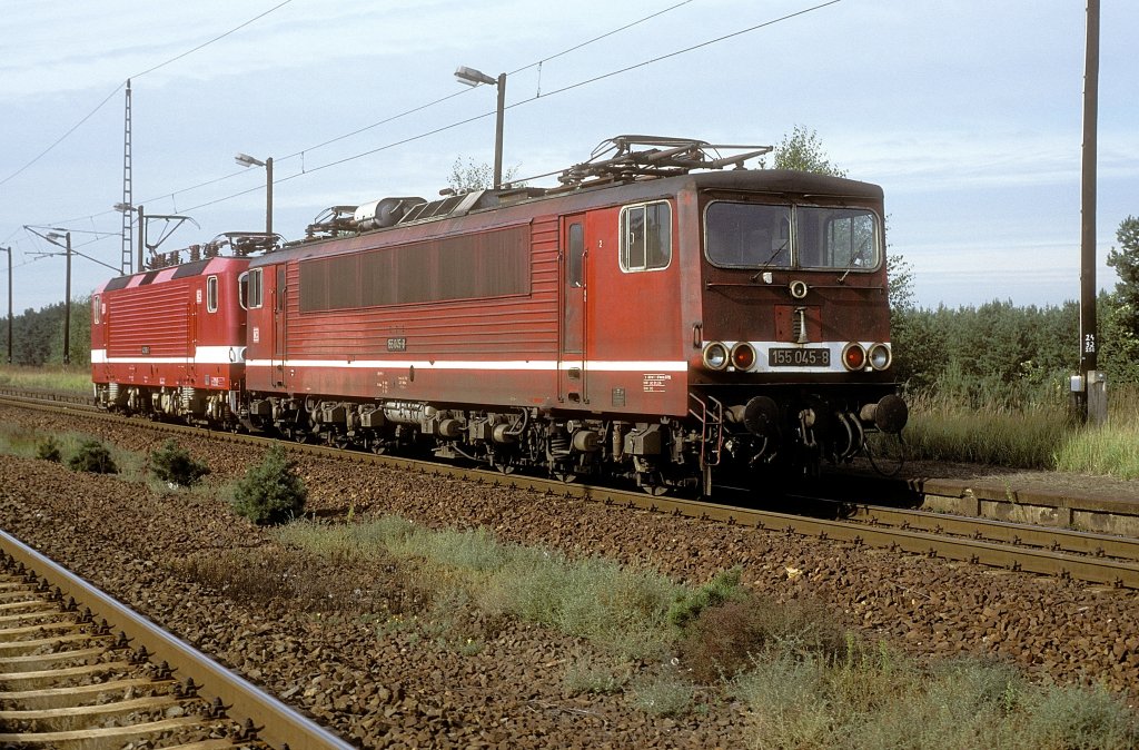   155 045 + 143 183  Henningsdorf - Nord  07.10.94