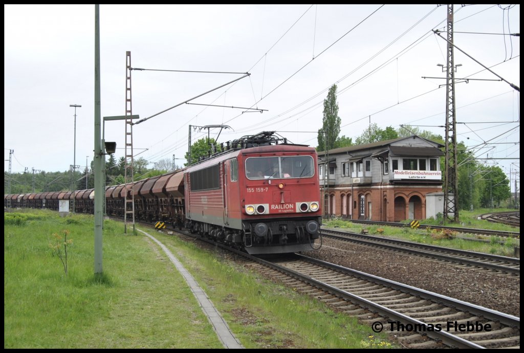 155 159-7, am 17.05.2010 in Lehrte