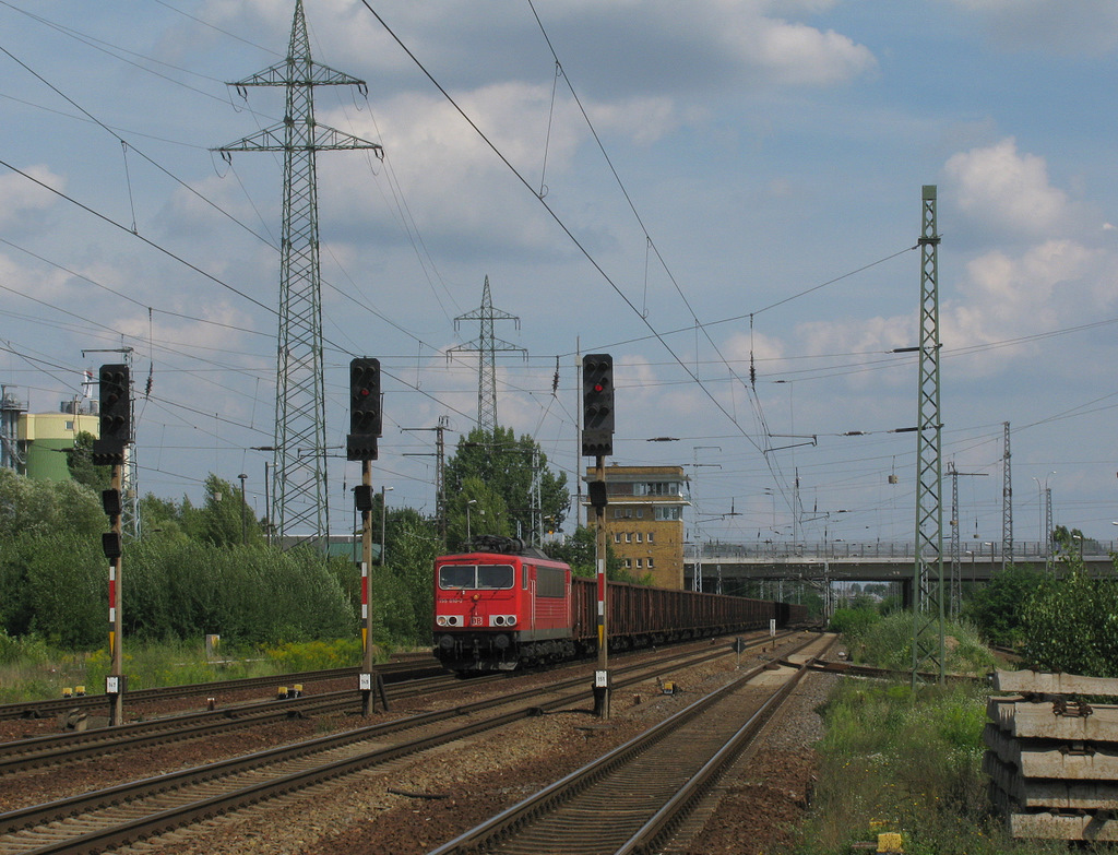 155 213 war dann am 61647 BKW (Knigs Wusterhausen) - BSPE (Spreewitz) am 20.08. in Berlin Schnefeld zu sehen.