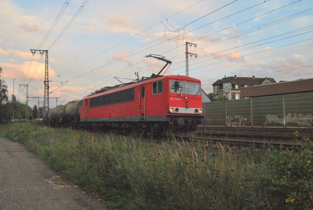 155 259-5 in Lehrte, am 23.08.2010.