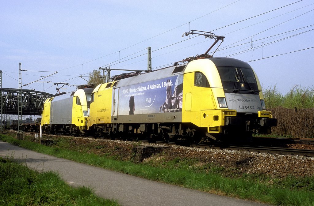  182 596 + 182 595  Karlsruhe Rbf  15.04.05