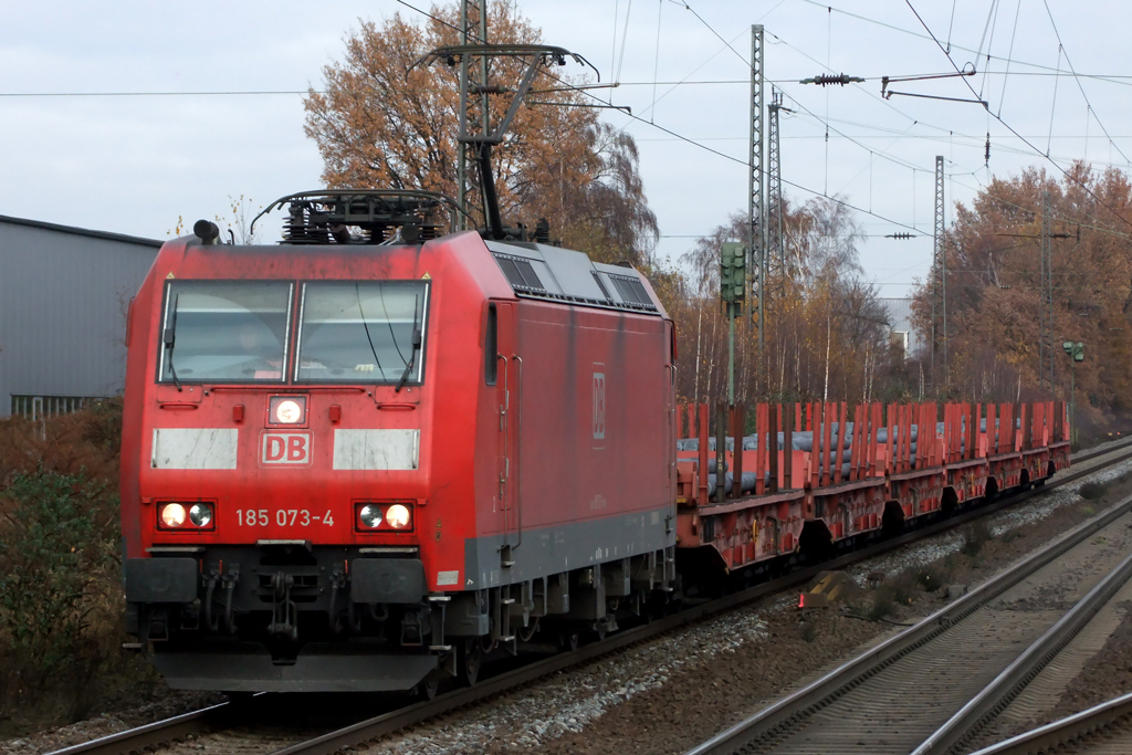 185 073-4 in Recklinghausen-Sd 29.11.2011