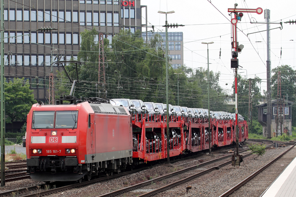 185 161-7 in Dsseldorf-Rath 13.7.2013