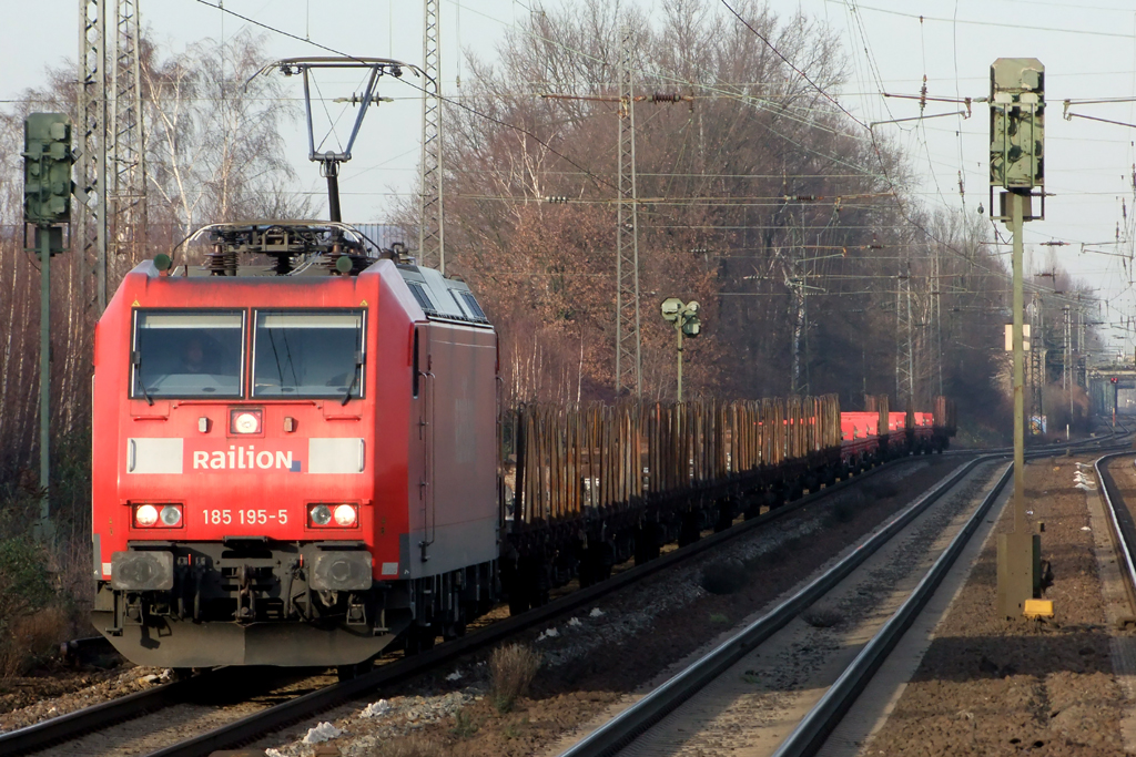 185 195-5 in Recklinghausen-Sd 27.1.2012