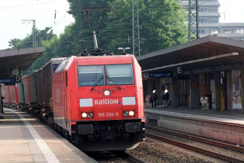 185 204-5 in Recklinghausen 14.6.2012