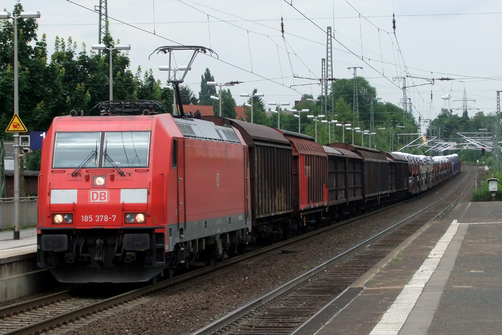 185 378-7 in Recklinghausen 2.7.2012